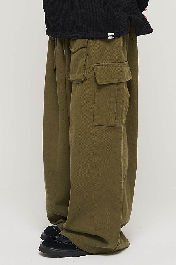 CARGOBROS - 캐주얼팬츠 - CB MULTI CARGO BANDING PANTS (KHAKI)