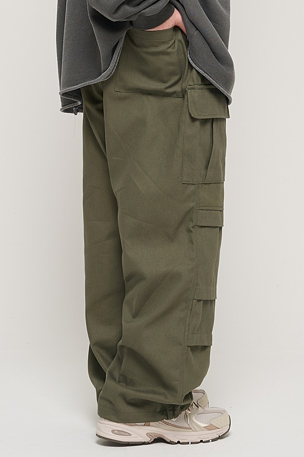 CARGOBROS - 캐주얼팬츠 - PARACHUTE CRACK CARGO WORK PANTS (KHAKI)