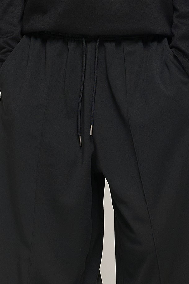 CARGOBROS - 캐주얼팬츠 - SIDE LINE TRACK TRAINING PANTS (BLACK)