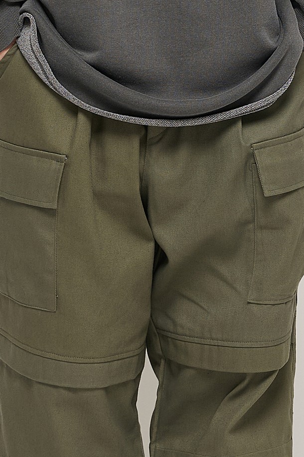 CARGOBROS - 캐주얼팬츠 - PARACHUTE CRACK CARGO WORK PANTS (KHAKI)