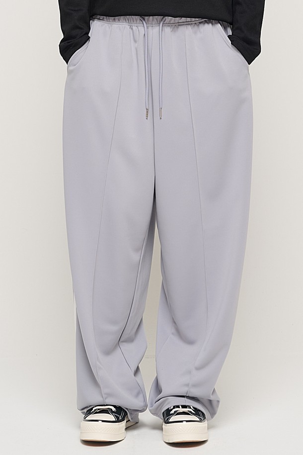 CARGOBROS - 캐주얼팬츠 - SIDE LINE TRACK TRAINING PANTS (GRAY)