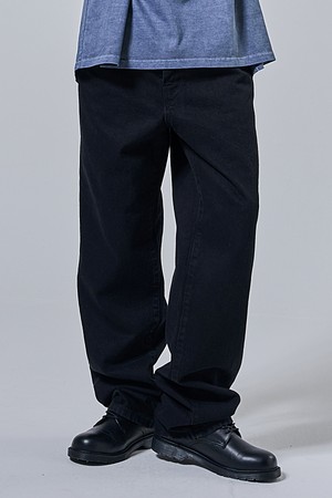 바이오 블랙 데님팬츠 (블랙)