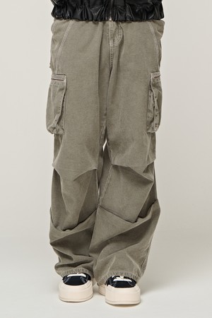 CB PIGMENT WORK DENIM PANTS (KHAKI)