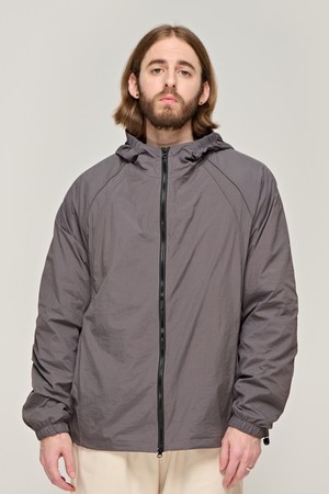 CB PIPING WINDBREAKER JACKET (CHARCHOL)