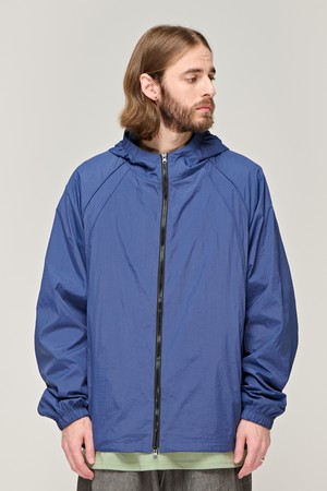 CB PIPING WINDBREAKER JACKET (BLUE)