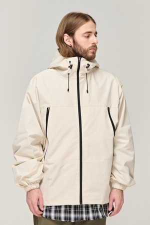 CB TECH WINDBREAKER JACKET (IVORY)