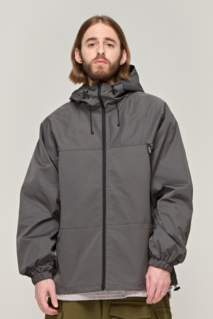 CB TECH WINDBREAKER JACKET (CHARCHOL)