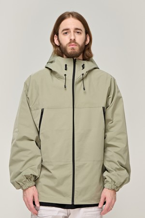 CB TECH WINDBREAKER JACKET (KHAKI)