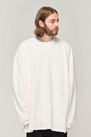 CB DOUBLE COTTON OVER LONG SLEEVE (IVORY)