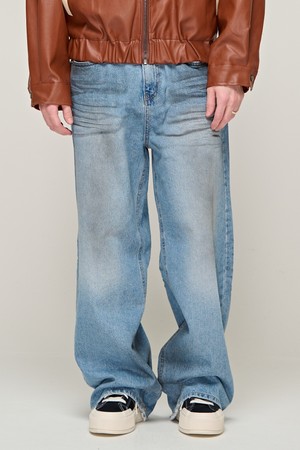 CB DEEP WIDE DENIM PANTS (BLUE)