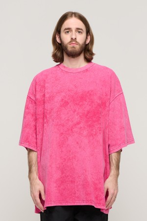 CB SNOW WASHING OVER SHORT SLEEVE (PINK)