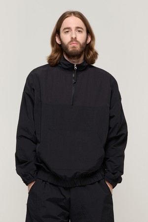 CB TASLAN HYBRID ANORAK (BLACK)