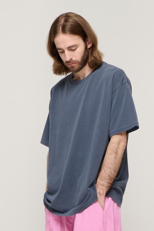 CB PIGMENT OVERSIZED STANDARD SHORT SLEEVE (NAVY)