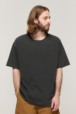 CB PIGMENT OVERSIZED STANDARD SHORT SLEEVE (CHARCHOL)