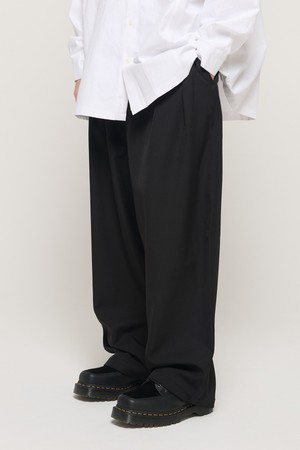 FOUR SEASONS BALLOON LONG SLACKS (BLACK)