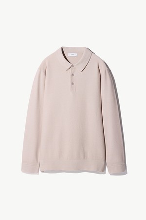 소프트터치_카라 니트 아이보리