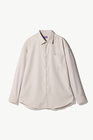 URBAN DRESSY SHIRTS_베이지 (오버핏)