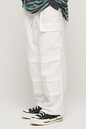 PARACHUTE CRACK CARGO WORK PANTS (IVORY)