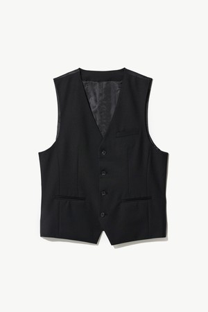 사방스판 TW 수트 베스트 블랙 (클래식핏)