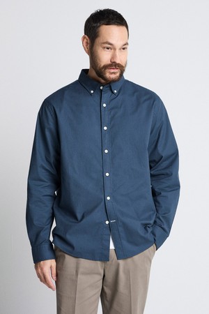 Compact Stretch Oxford_네이비 (Easy Fit)