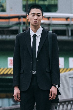 [2X2 크로스핏] 4WAY 스트레치 에센셜 셋업 자켓 블랙 (릴렉스핏)