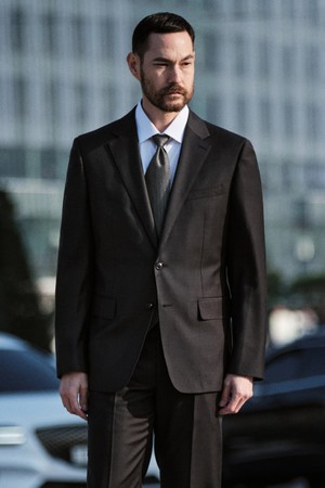 ITALY GUABELLO 130수 수트 자켓_그레이 (클래식핏)