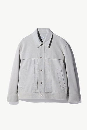 불변 생지 오버핏 트러커_그레이