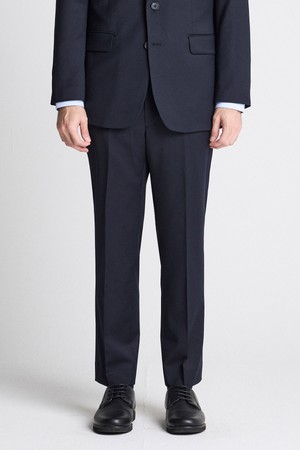 [3X3 크로스핏] 사방스판 TW 수트 팬츠 네이비 (클래식핏)