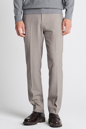 기모 팬츠 베이지 (테이퍼드핏)