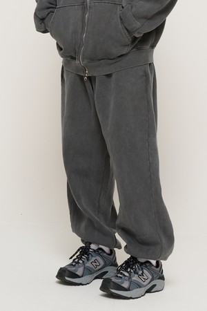 PIGMENT DYING TRAINING JOGGER PANTS (CHARCOAL)