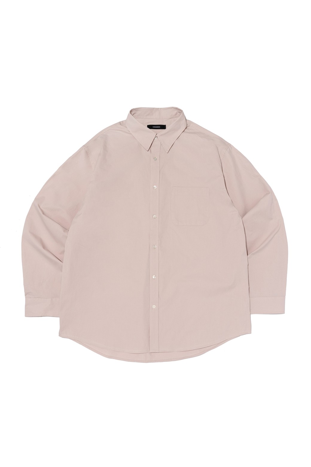 CARGOBROS - 긴팔셔츠 - SOLID OXFORD OVERFIT SHIRT (PINK)