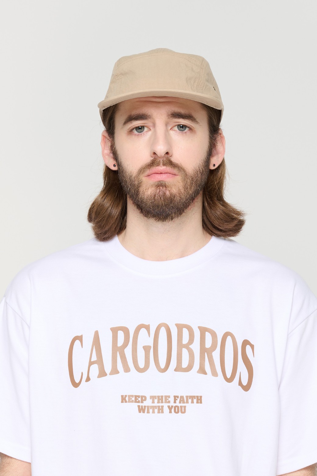 CARGOBROS - 모자 - BASIC CARGO CAMP CAP (BEIGE)
