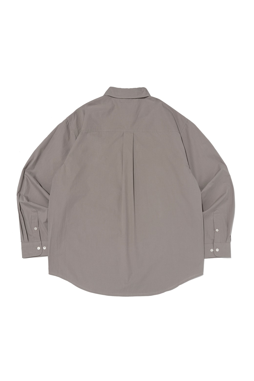 CARGOBROS - 긴팔셔츠 - SOLID OXFORD OVERFIT SHIRT (GRAY)