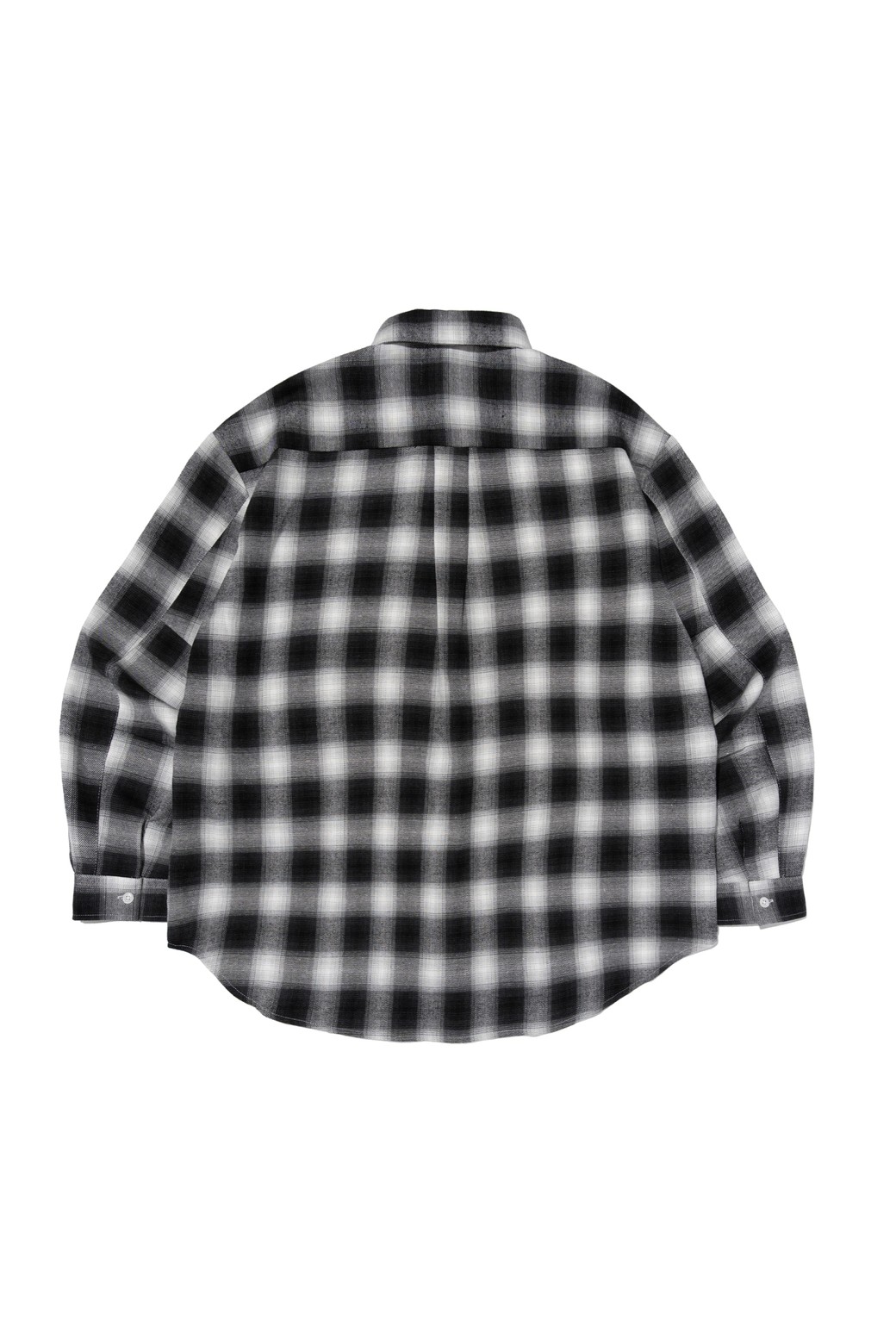 CARGOBROS - 긴팔셔츠 - VINTAGE TARTAN CHECK SHIRT (BLACK)