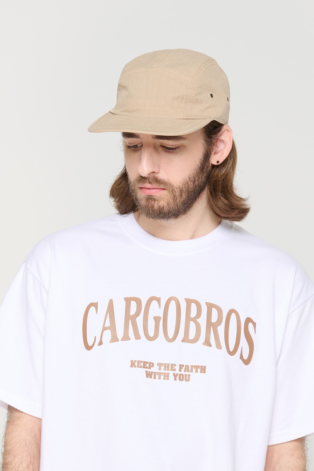 CARGOBROS - 모자 - BASIC CARGO CAMP CAP (BEIGE)