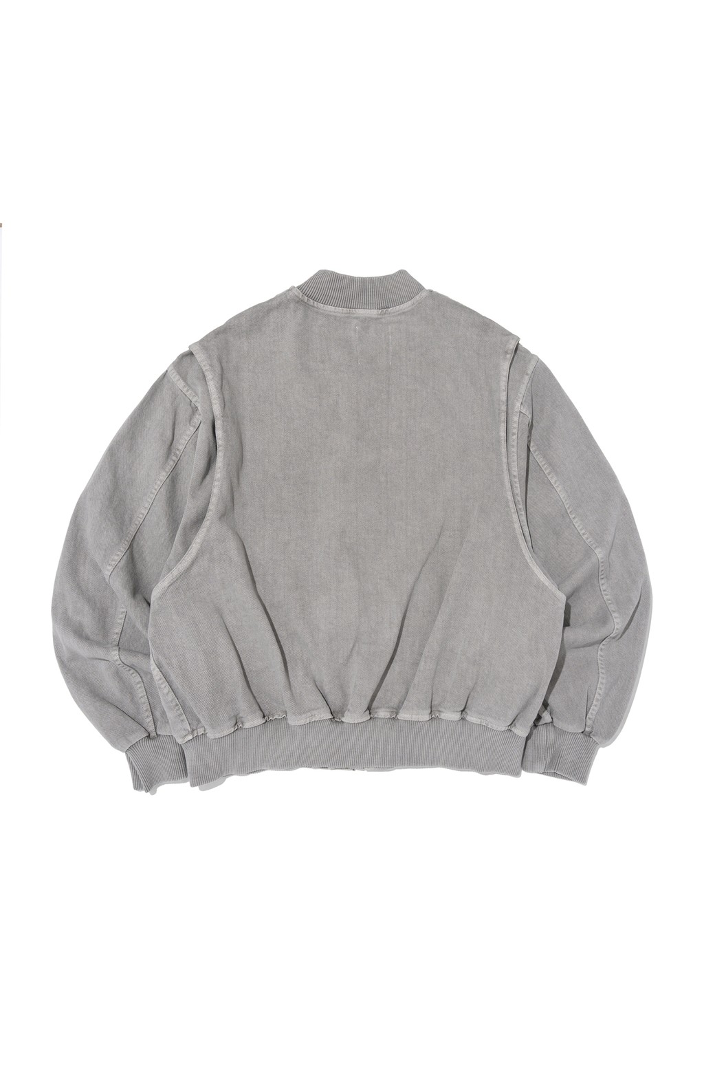 CARGOBROS - 블루종/점퍼 - PIGMENT WASHED BLOUSON JACKET (GRAY)