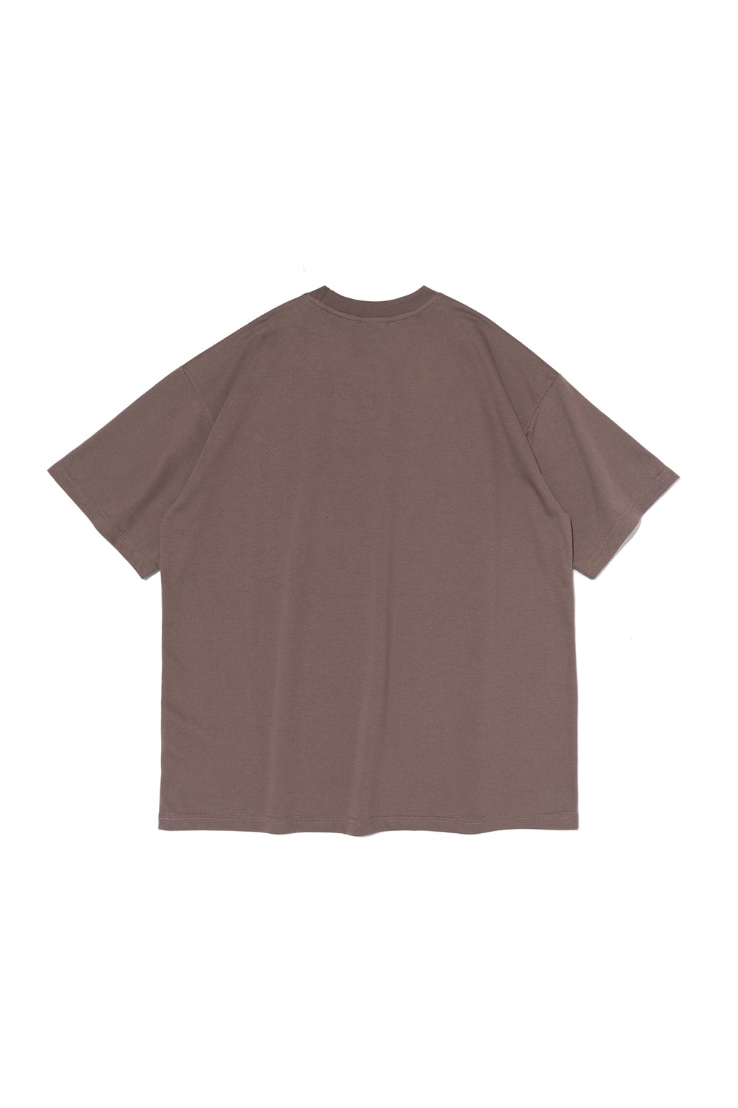 CARGOBROS - 반팔티셔츠 - CIRCLE LOGO OVERSIZED SHORT SLEEVE T-SHIRT (MOCHA)