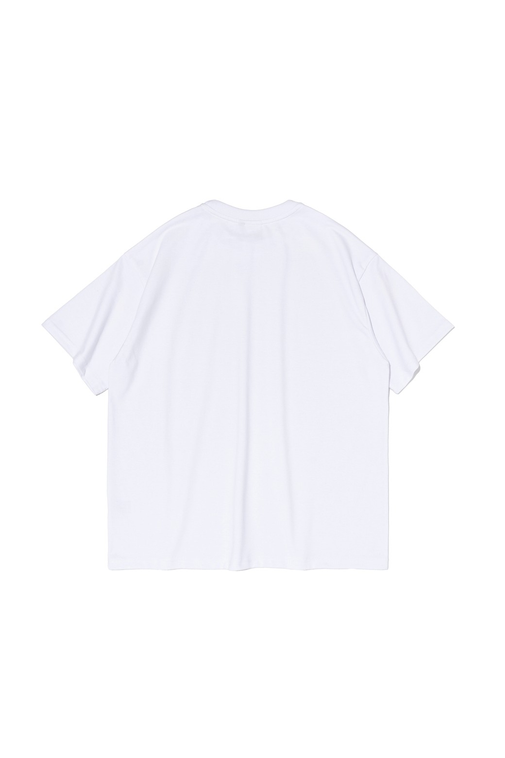 CARGOBROS - 반팔티셔츠 - SMALL LOGO OVER SHORT SLEEVE T-SHIRT (WHITE)