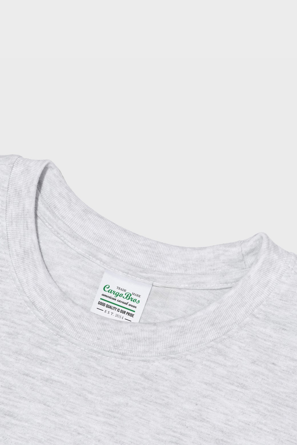 CARGOBROS - 반팔티셔츠 - CARGO WINGS OVER SHORT SLEEVE T-SHIRT (GRAY)