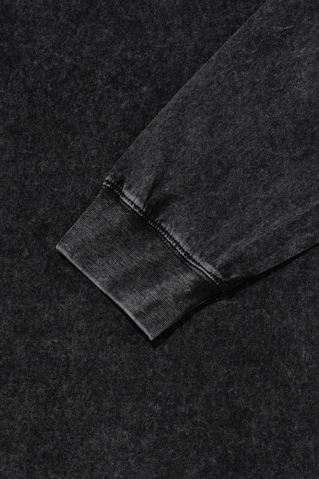 CARGOBROS - 긴팔티셔츠 - PIGMENT WASHED LONG SLEEVE T-SHIRT (CHARCOAL)