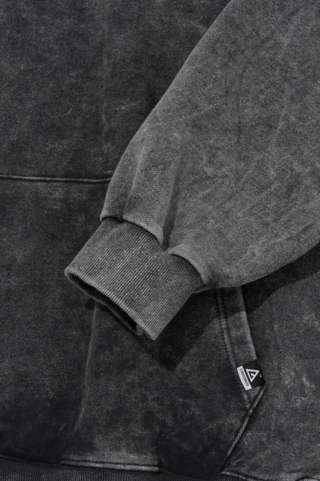 CARGOBROS - 후디 - PIG DYING OVER HOOD (CHARCOAL)