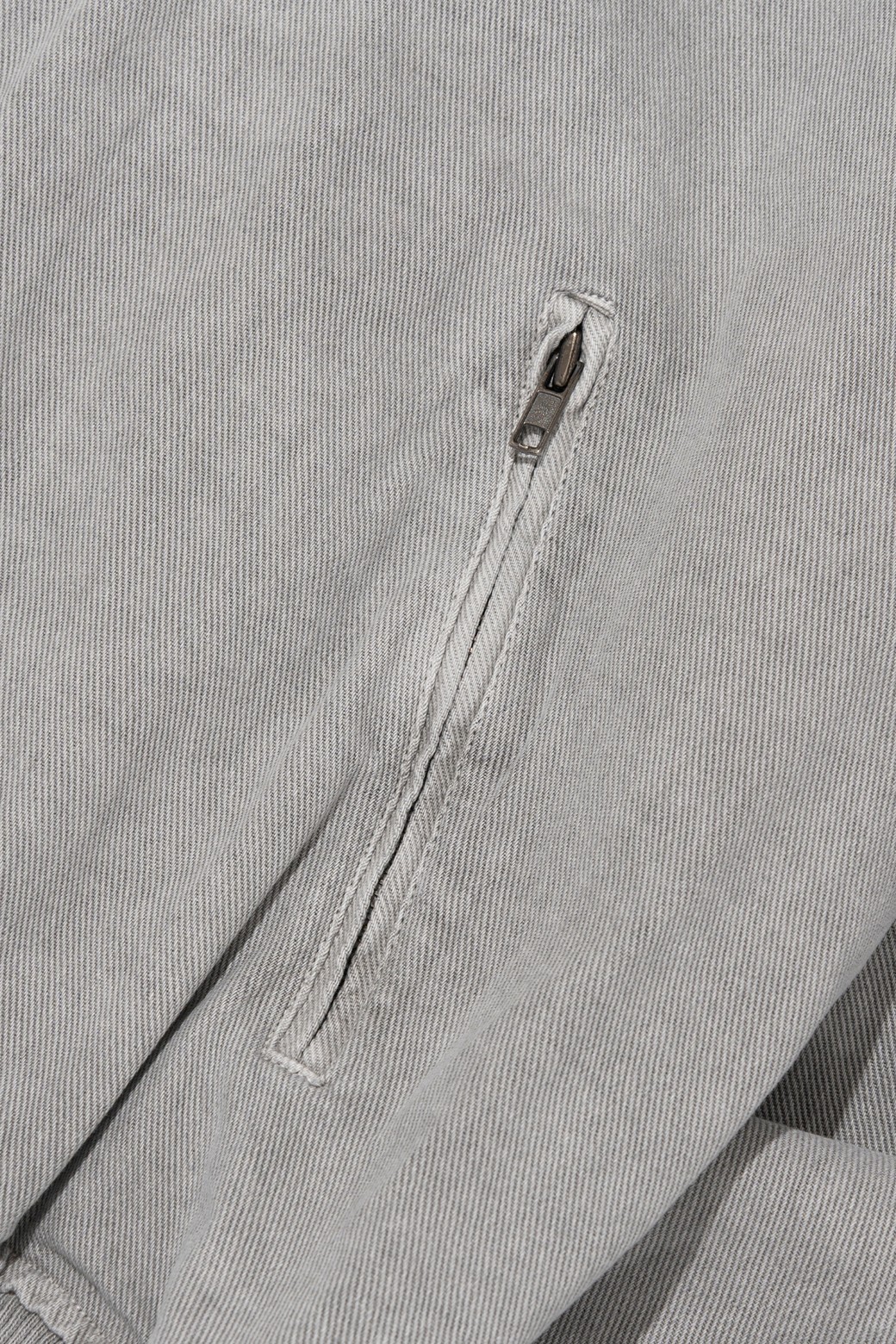 CARGOBROS - 블루종/점퍼 - PIGMENT WASHED BLOUSON JACKET (GRAY)