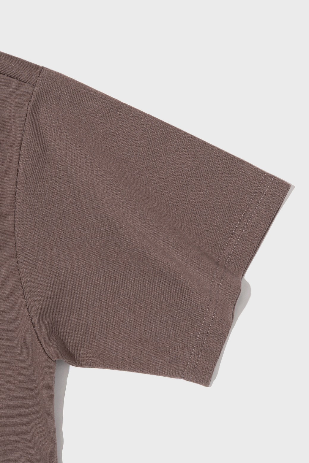CARGOBROS - 반팔티셔츠 - CIRCLE LOGO OVERSIZED SHORT SLEEVE T-SHIRT (MOCHA)