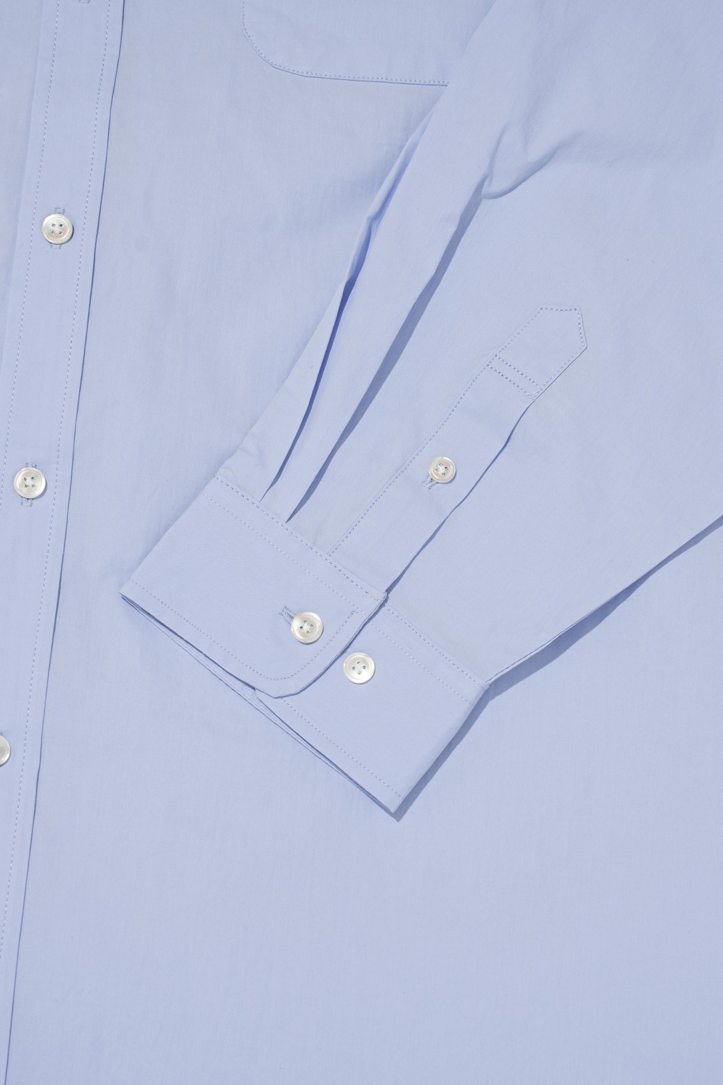 CARGOBROS - 긴팔셔츠 - SOLID OXFORD OVERFIT SHIRT (SKYBLUE)