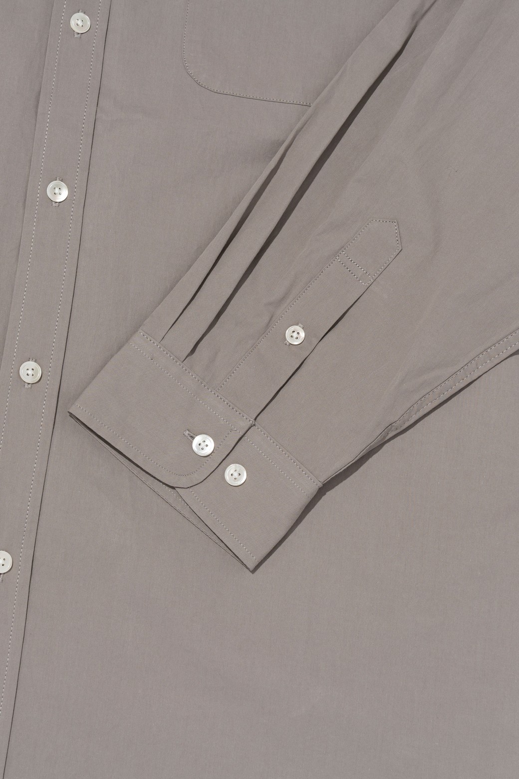 CARGOBROS - 긴팔셔츠 - SOLID OXFORD OVERFIT SHIRT (GRAY)
