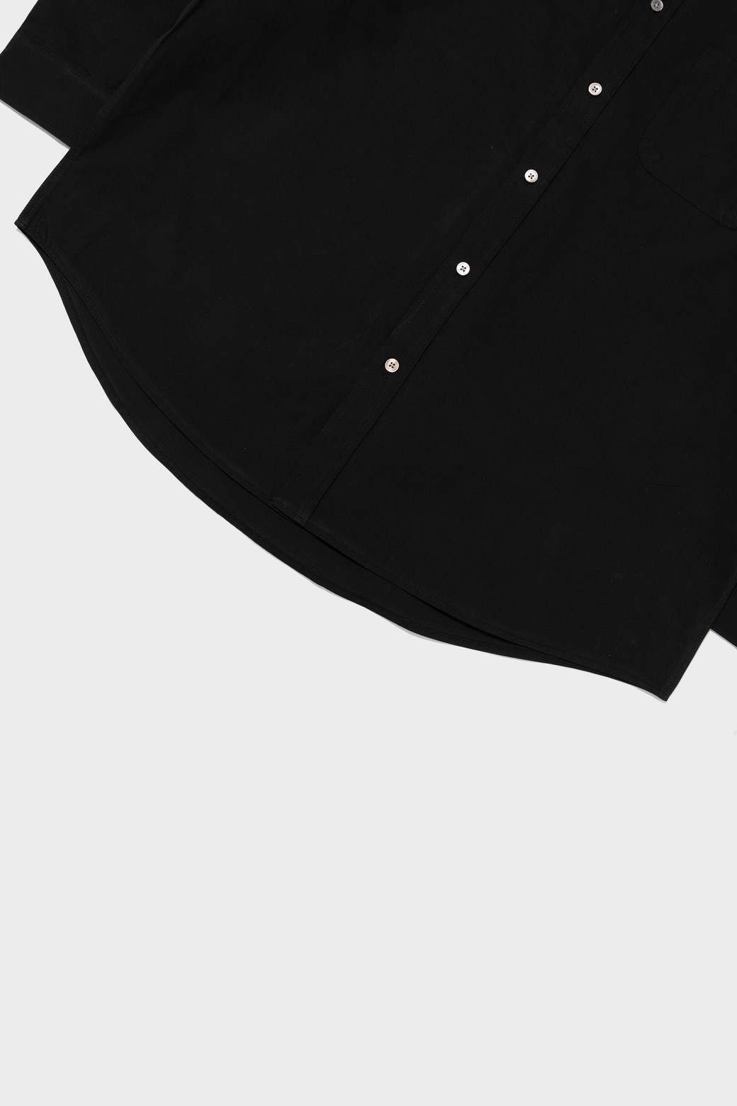 CARGOBROS - 긴팔셔츠 - SOLID OXFORD OVERFIT SHIRT (BLACK)