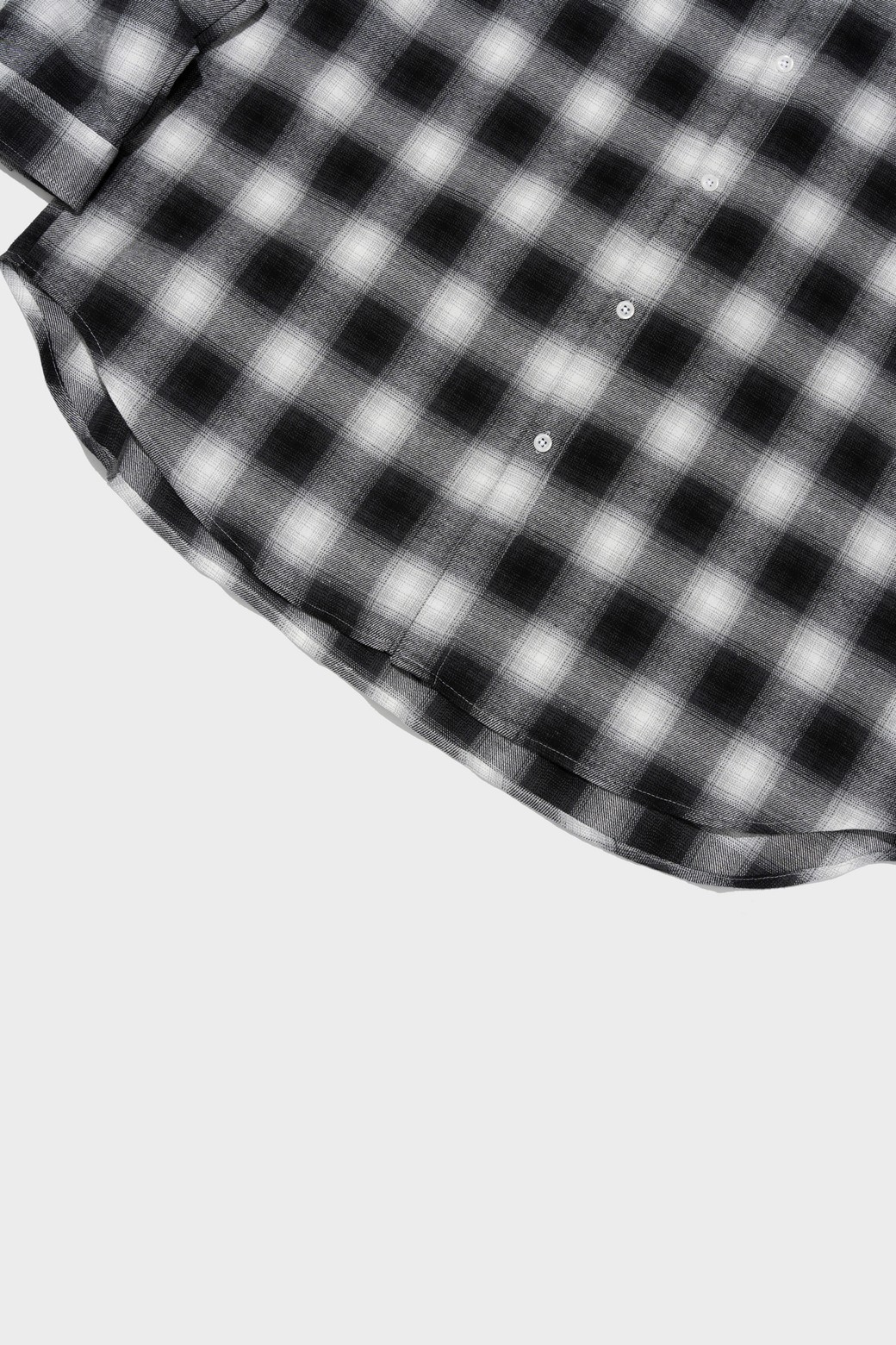 CARGOBROS - 긴팔셔츠 - VINTAGE TARTAN CHECK SHIRT (BLACK)