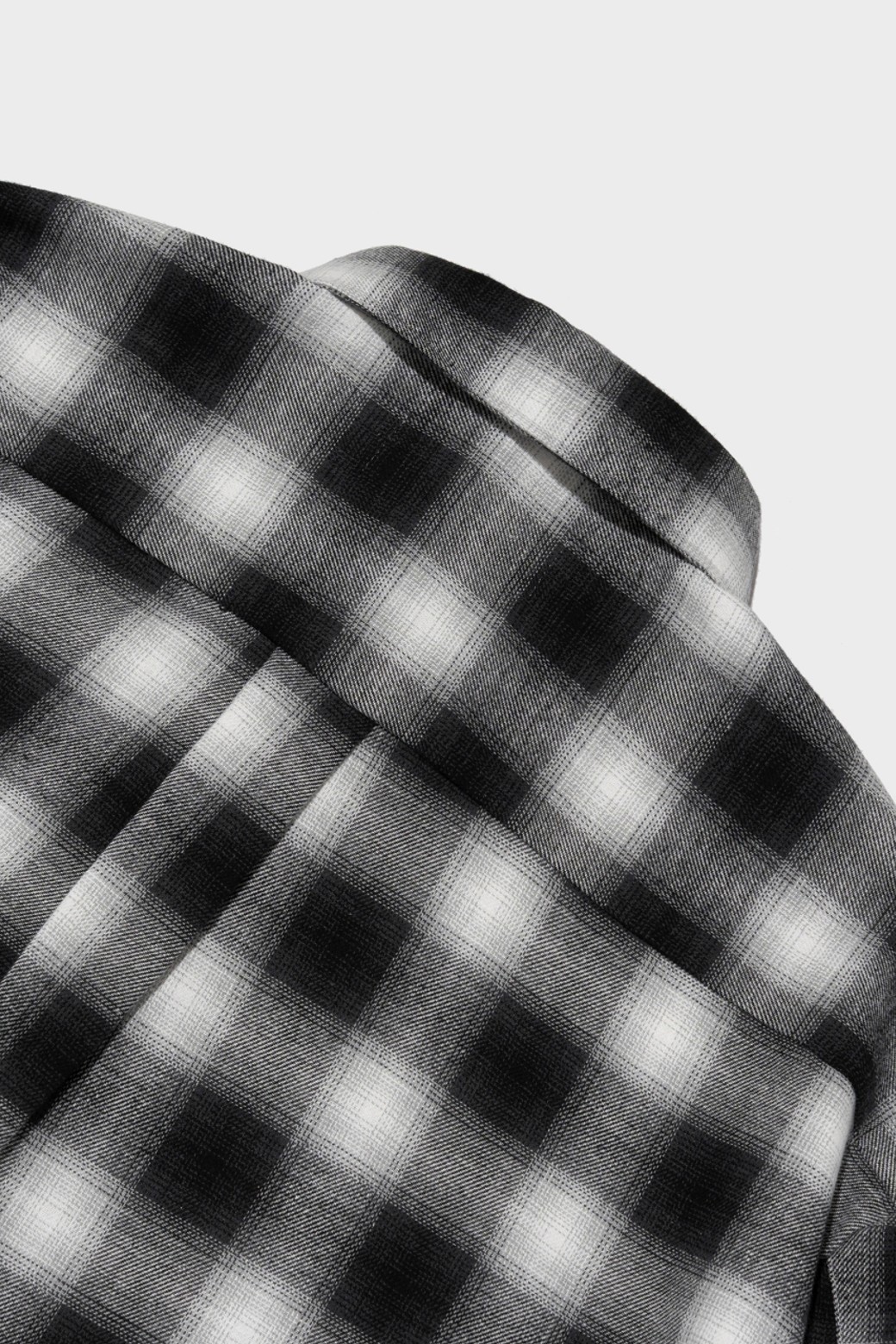 CARGOBROS - 긴팔셔츠 - VINTAGE TARTAN CHECK SHIRT (BLACK)