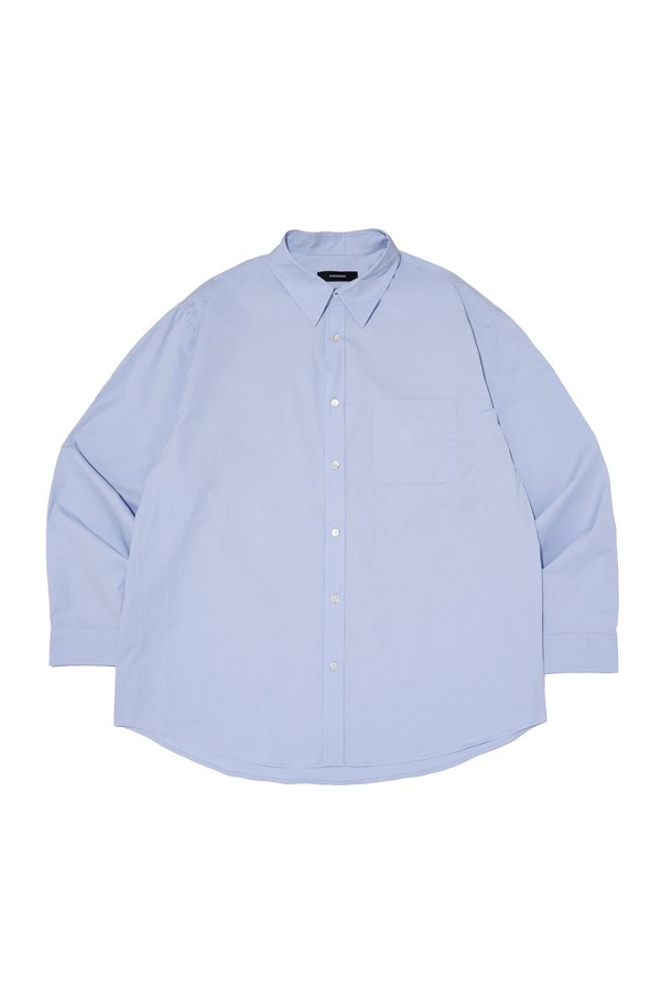 CARGOBROS - 긴팔셔츠 - SOLID OXFORD OVERFIT SHIRT (SKYBLUE)