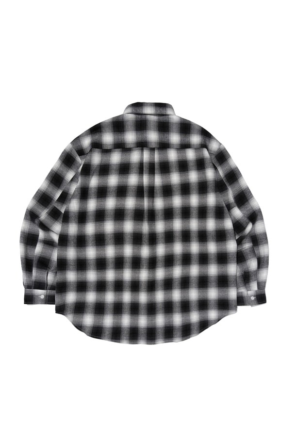 CARGOBROS - 긴팔셔츠 - VINTAGE TARTAN CHECK SHIRT (BLACK)